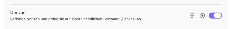 Canvas Erweiterung