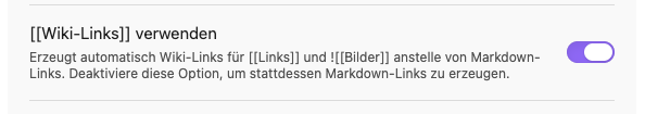 Wikilinks verwenden Wikilinks verwenden